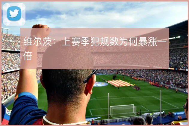 维尔茨:上赛季犯规数为何暴涨一倍