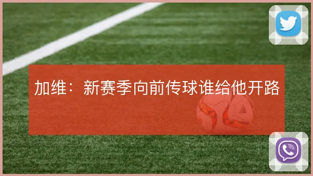 加维:新赛季向前传球谁给他开路